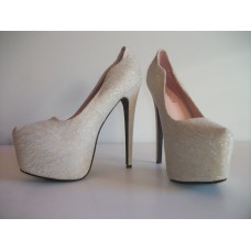 High Heel beige